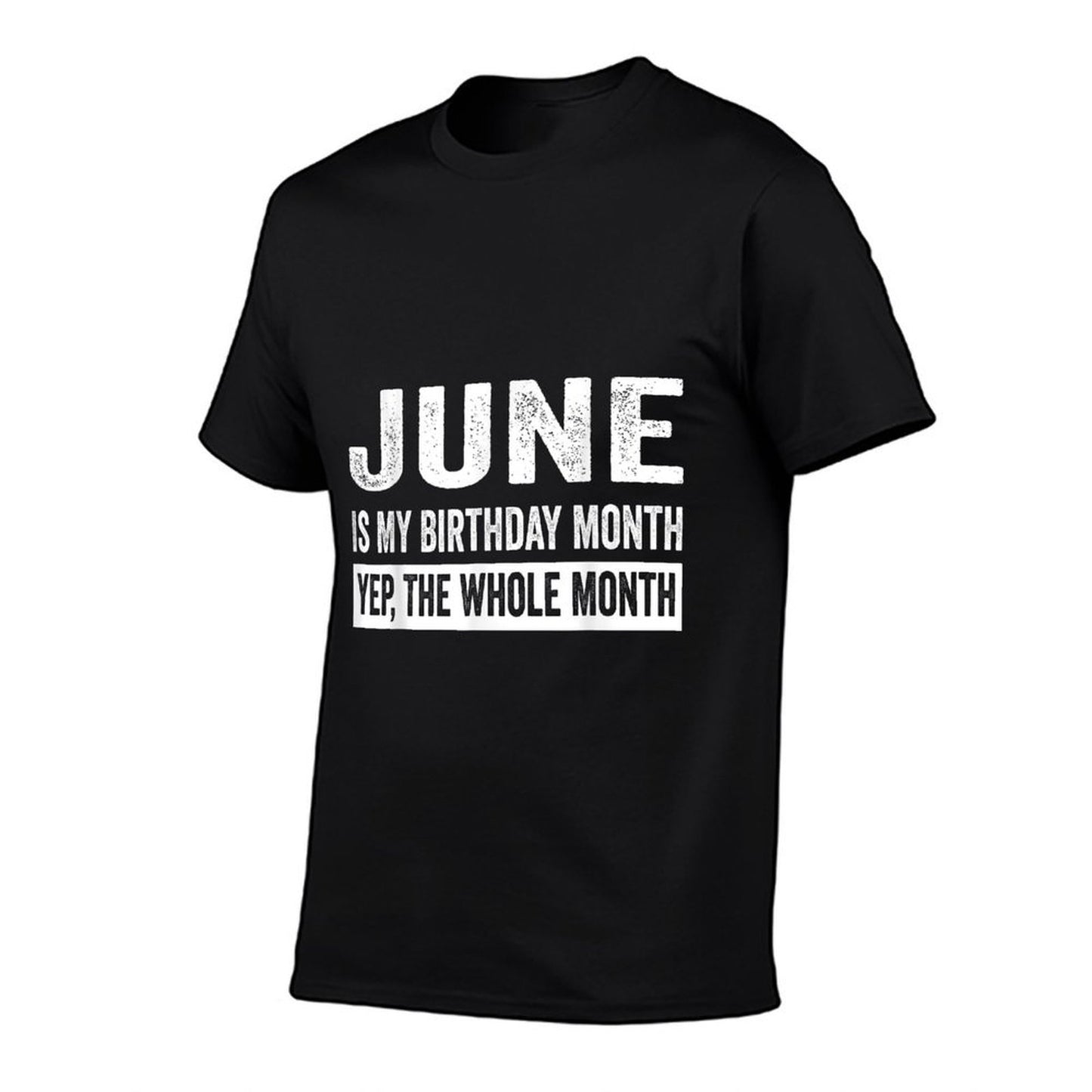 June Is My Birthday Month, Yes The Whole Month  Summer-ready Fabric T-Shirt