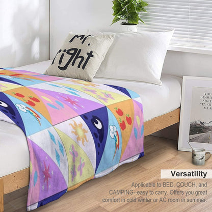 Cutie Marks Premium Throw Blanket