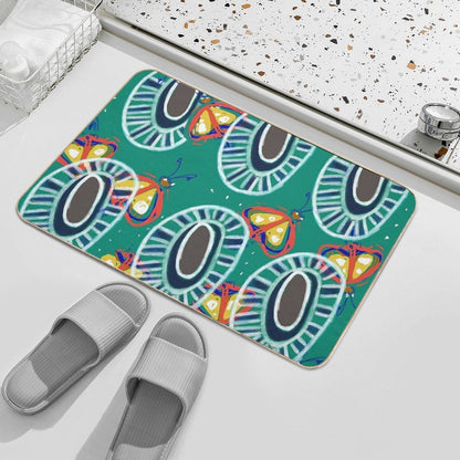 Burrudjarra Native Butterfly .  Multi-Purpose Bath Mat