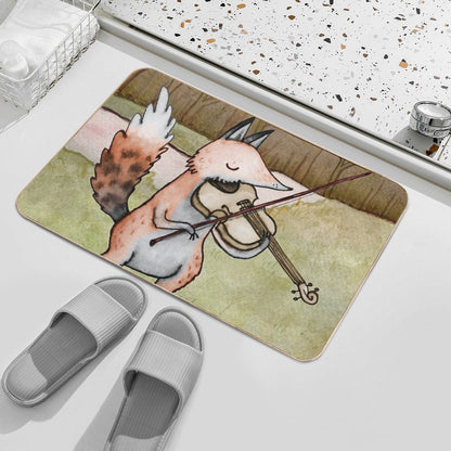 Violin Fox  Toxin-Free Bath Mat