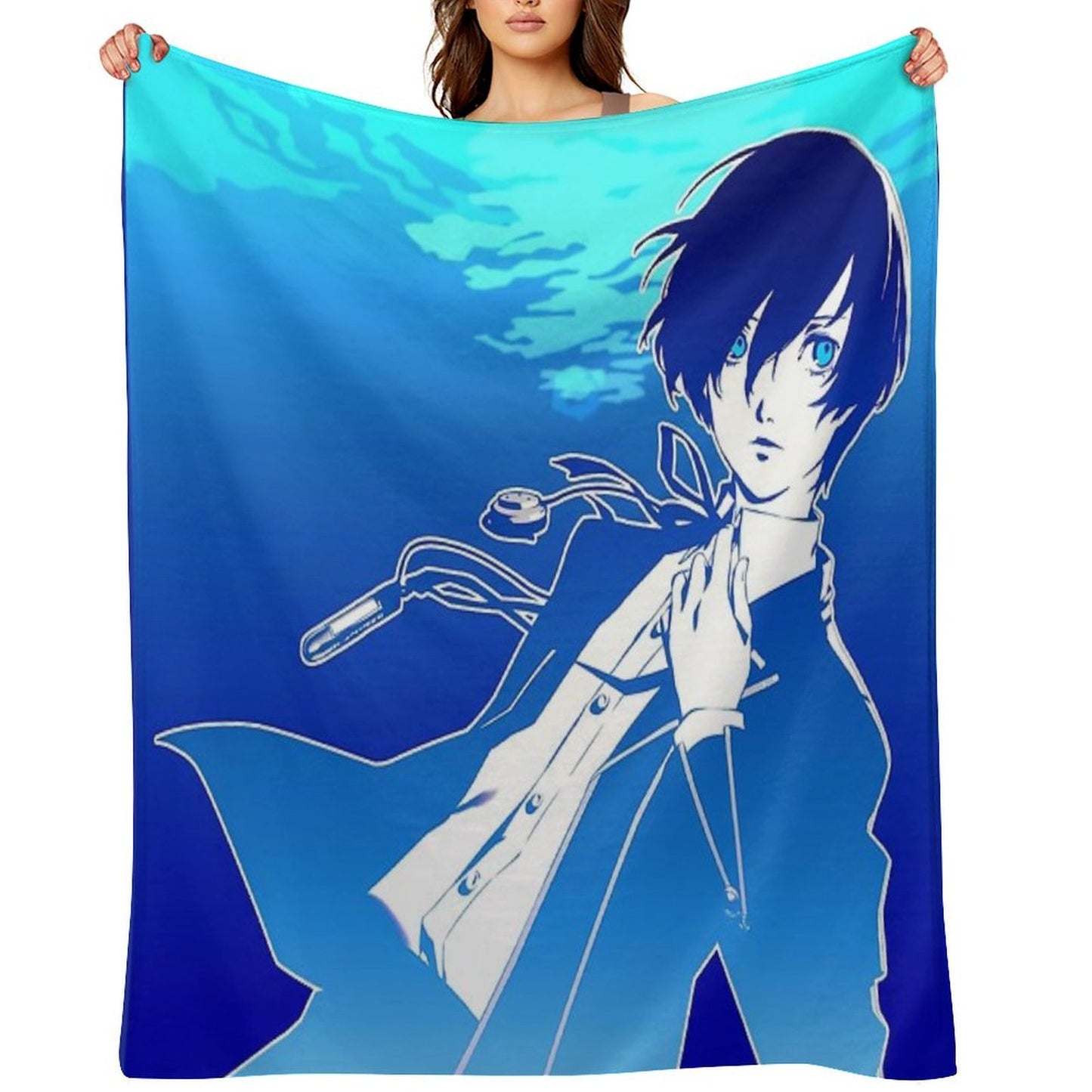 Makoto - Persona 3 Comfort Throw Blanket