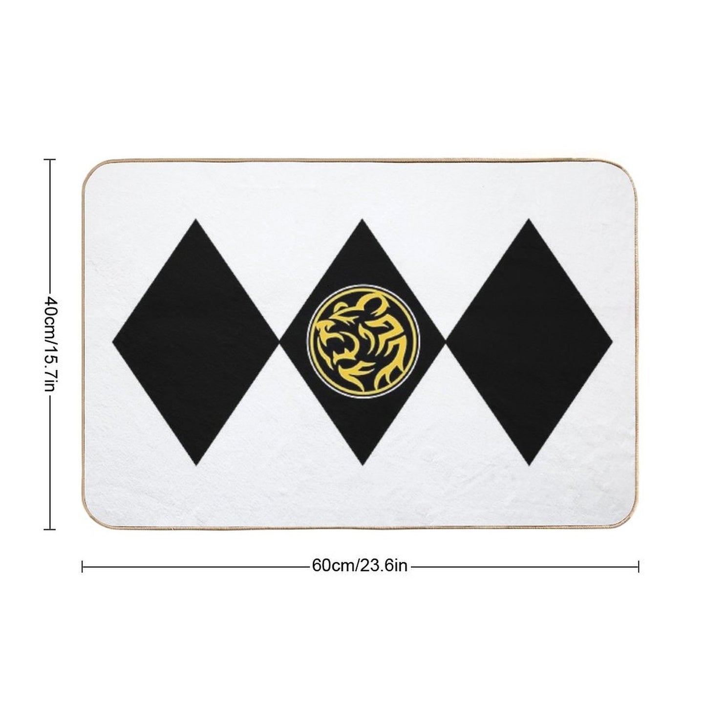 White Bear Rngr  Easy Maintenance Bath Mat