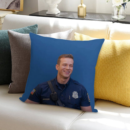 Evan Buckley Soft Reinforced Edging Throw Pillow