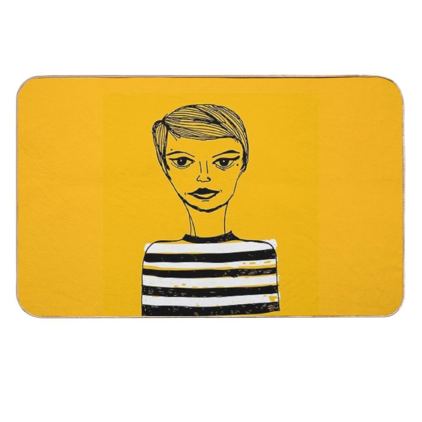 Jean Seberg  Odorless Bath Mat