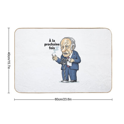 René Lévesque À La Prochaine Fois  Pet-Safe Bath Mat