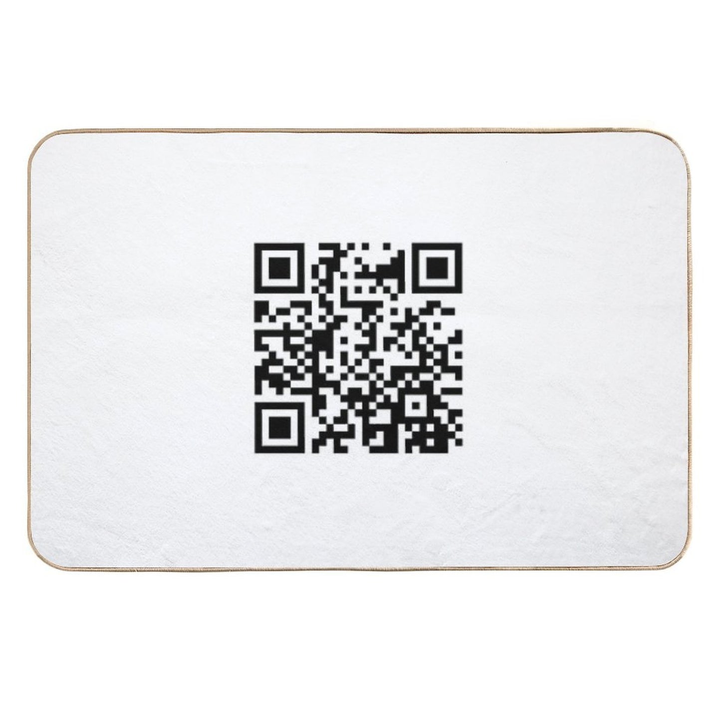 Star Wars Theme QR Code  Anti-Trip Bath Mat