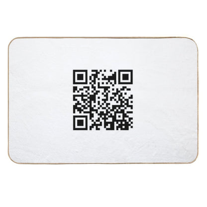 Star Wars Theme QR Code  Anti-Trip Bath Mat