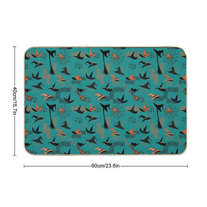 Halloween Witch Hats, Halloween Witch, Halloween Gifts for Woman, Halloween Gifts for Girls, Halloween for Girls  Easy Maintenance Bath Mat