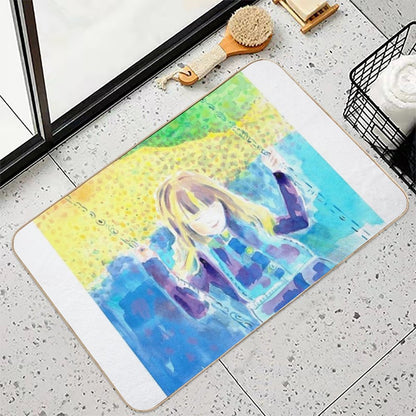Happy Swinging in The Sunshine.  Non-Slip Bath Mat