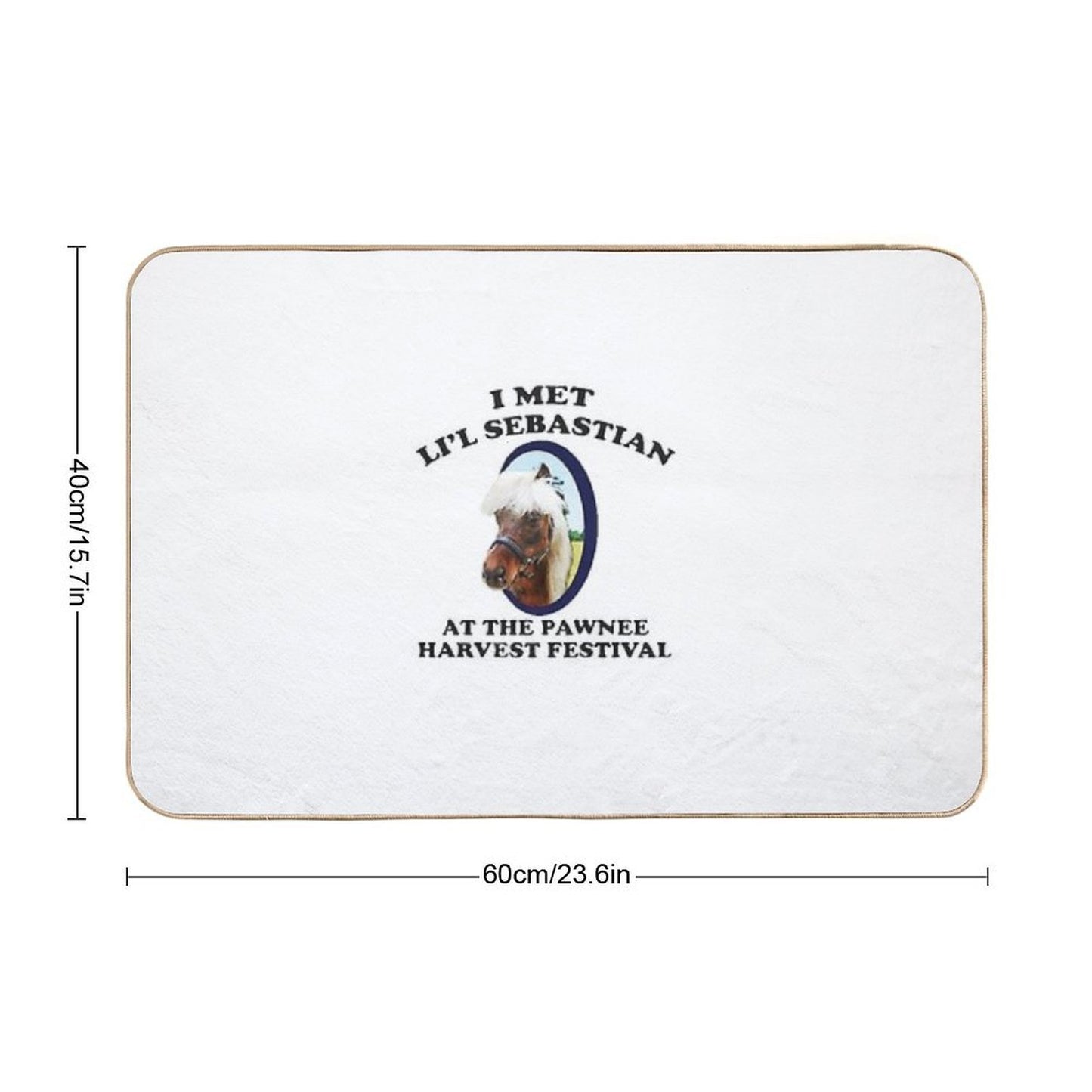 Li'l Sebastion  Toxin-Free Bath Mat