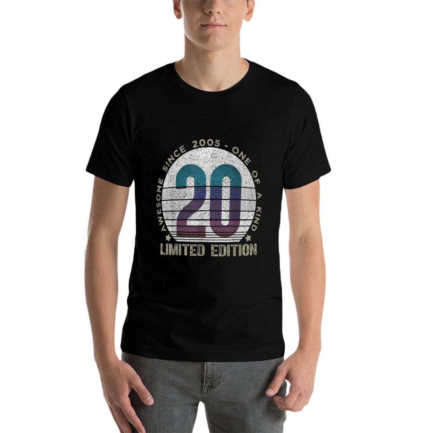 20 Year Old Gifts Vintage 2005 Limited Edition 20th Birthday  Versatile T-Shirt