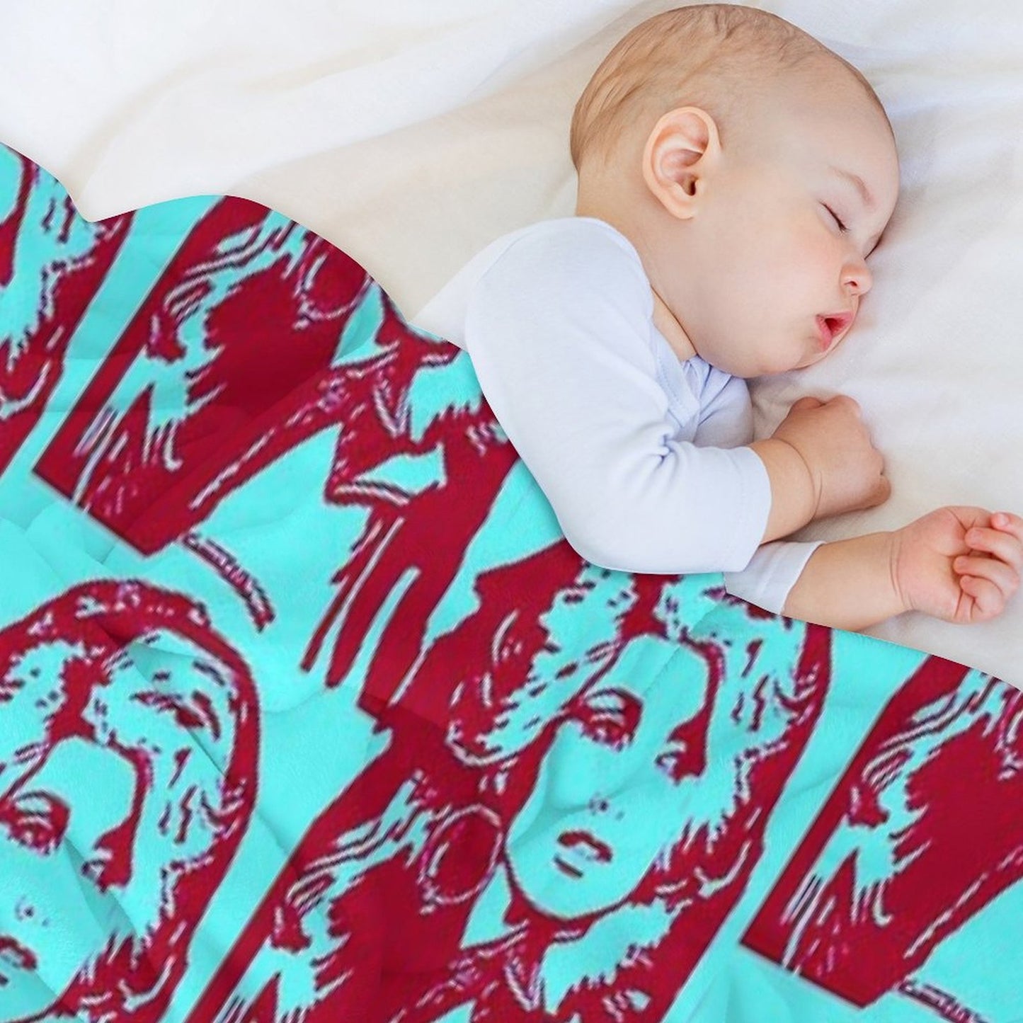 Dolly Machine-washable Throw Blanket
