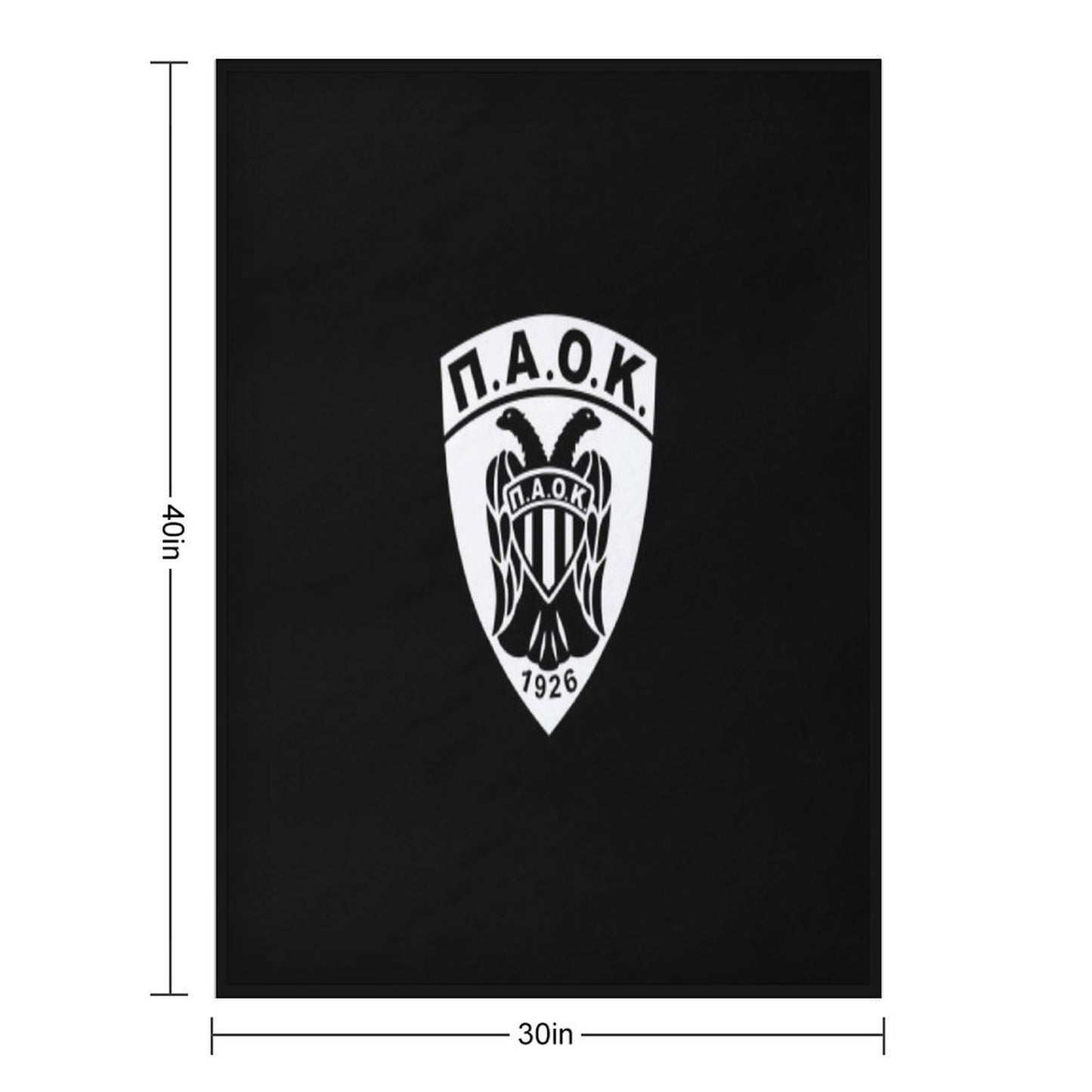 PAOK Basket Lightweight Throw Blanket