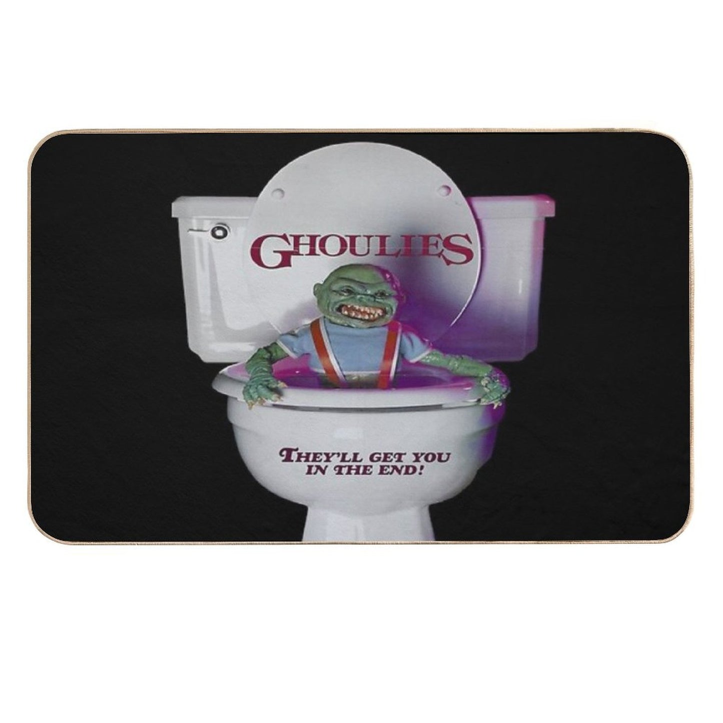 Ghoulies  Fade-Resistant Bath Mat
