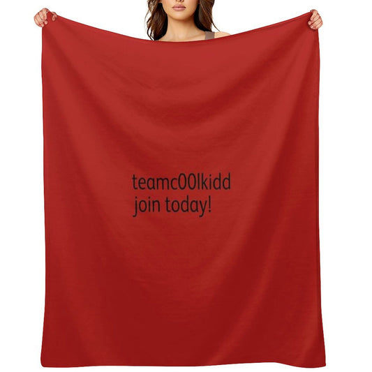 Team C00lkidd Join Today 2 Multi-functional Throw Blanket