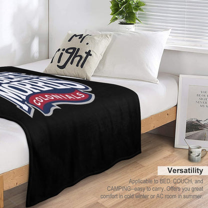 Robert Morris Colonials Worark Classic Versatility Throw Blanket
