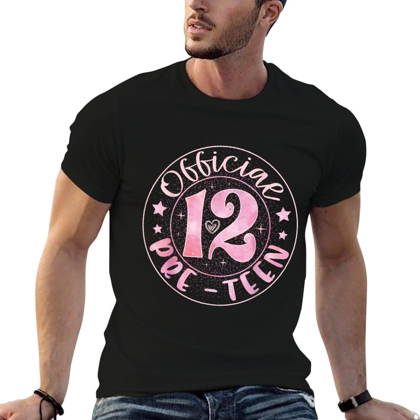 12 Official Pre-Teen 12th Birthday Girl 12 Year Old  Stretchy T-Shirt