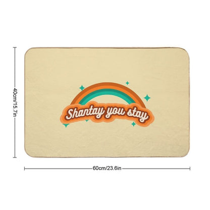 Shantay You Stay - Sparkle  Eco-Friendly Bath Mat