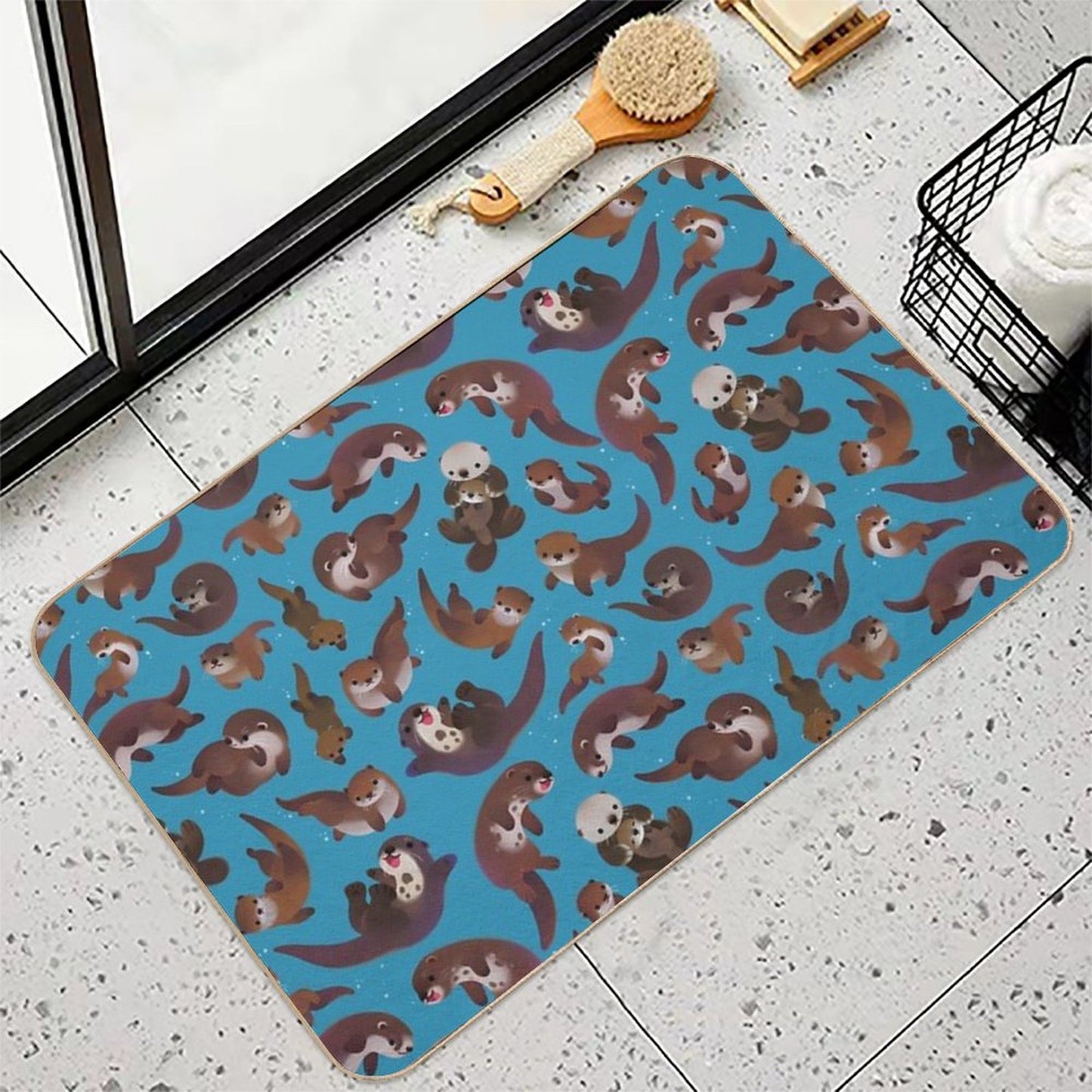 Otter  Dirt-Trapping Bath Mat