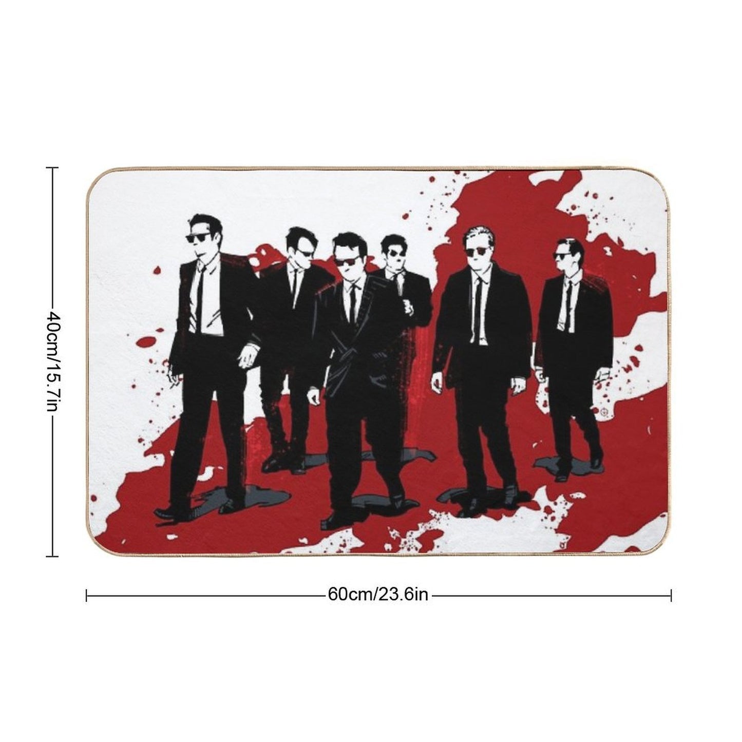 Reservoir Dogs  Odorless Bath Mat