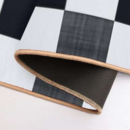 Ska Gingham  Easy Maintenance Bath Mat