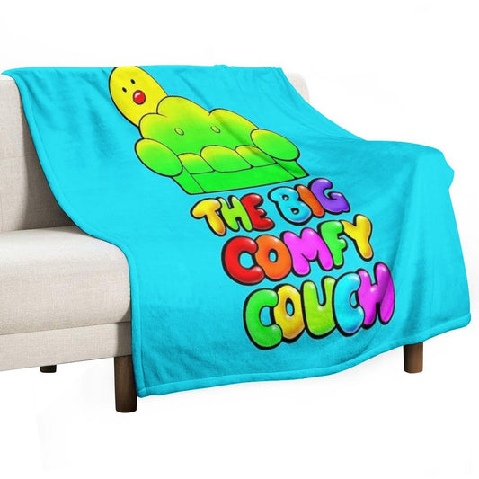 The Big Comfy Couch Travel-friendly Throw Blanket