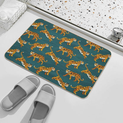 Bengal Tigers - Navy  Multi-Purpose Bath Mat