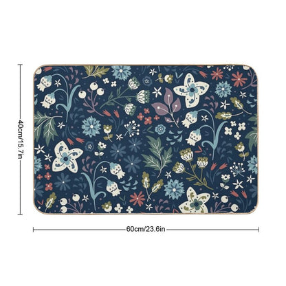 Wild Meadow  Stain-Proof Bath Mat
