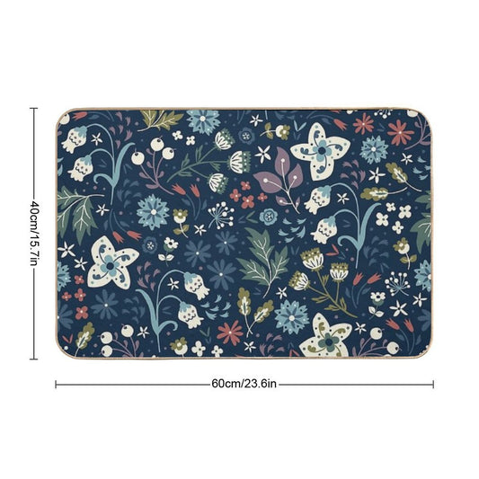 Wild Meadow  Stain-Proof Bath Mat