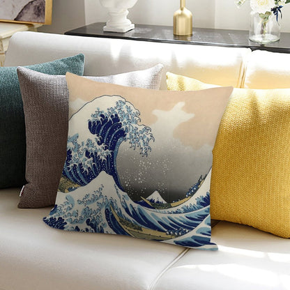 Great Wave Soft Ultra-Soft Texture Throw Pillow