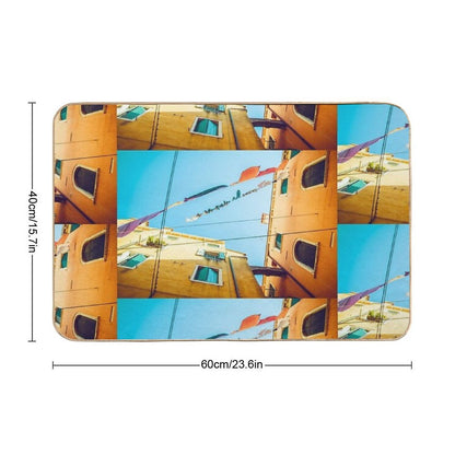 Venice's Architecture  Stain-Proof Bath Mat