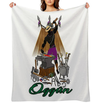 Oggún Eco-conscious Throw Blanket