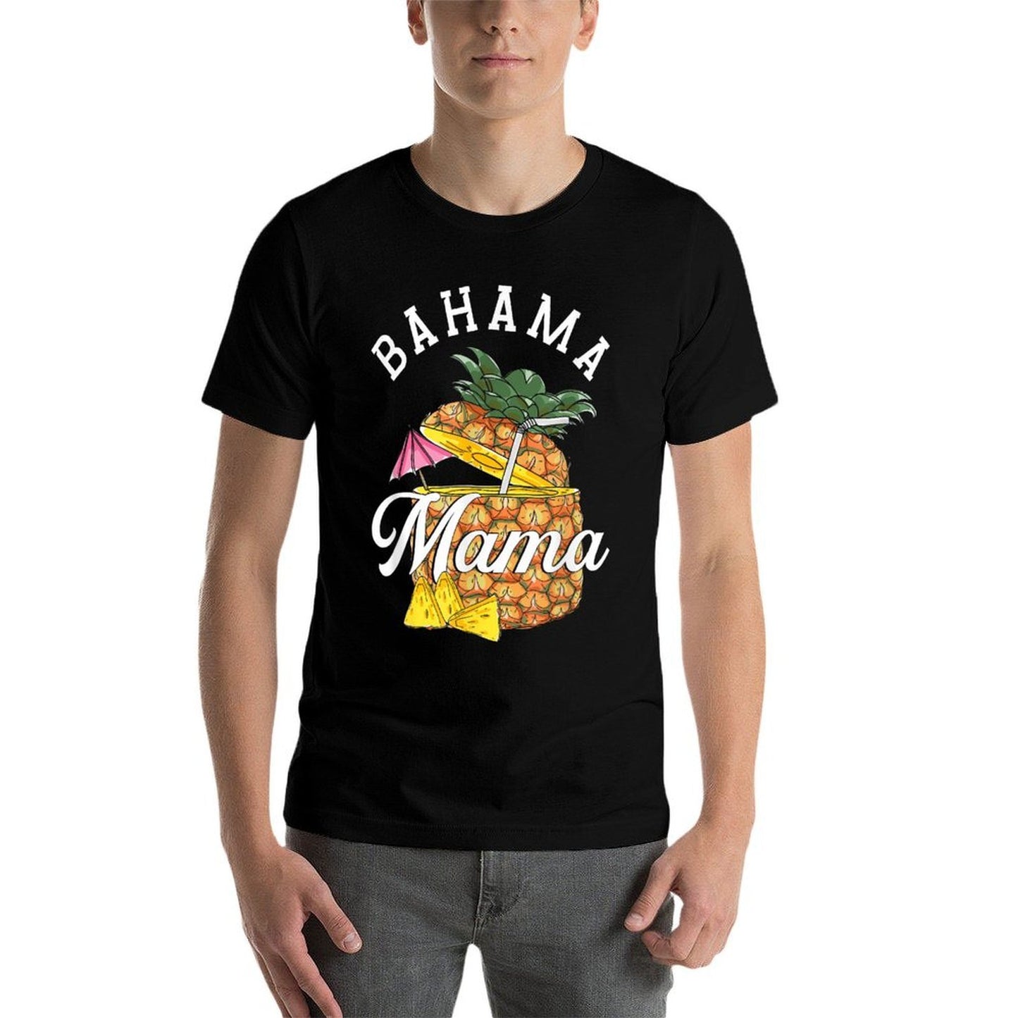 Bahama Mama  Bahamas Pineapple  Vacation Summer  Durable T-Shirt