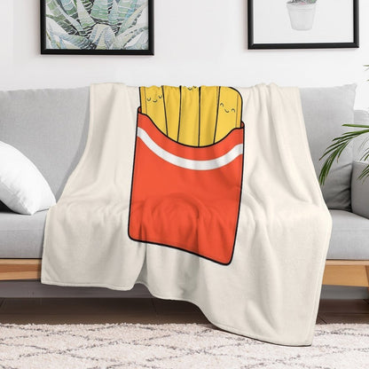 Best Fries Lightweight Throw Blanket