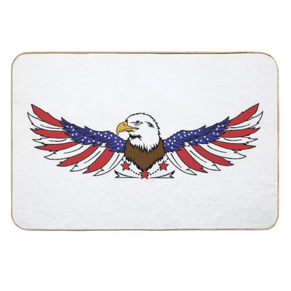 American Eagle, Bald Eagle, American Logo, Transparent Background  Absorbent Bath Mat
