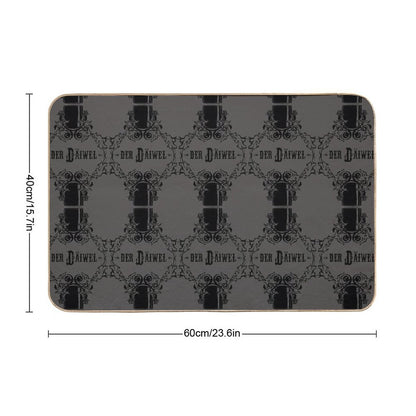 Der Däiwel Solo  Fade-Resistant Bath Mat