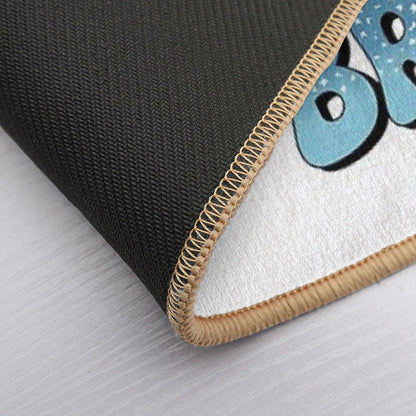 All American Bruh 4th Of July Patriotic USA  Fade-Resistant Bath Mat