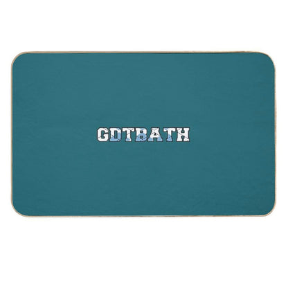 GDTBATH Argyle  Fade-Resistant Bath Mat