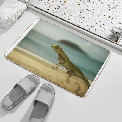 Harry Lizzard BBC Death in Paradise  Slip-Resistant Bath Mat