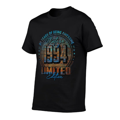 Vintage 1994 Limited Edition 30 Year Old 30th Birthday  Quick-drying T-Shirt