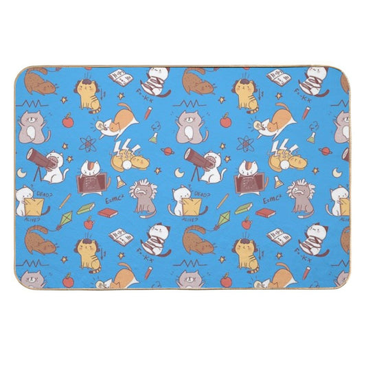 Science Kittens  Versatile Bath Mat