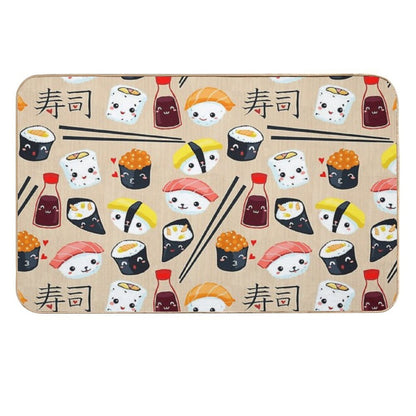 Kawaii Sushi  Toxin-Free Bath Mat