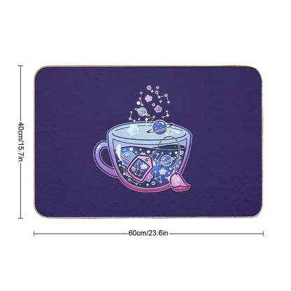 Galaxy Tea  Repositionable Bath Mat