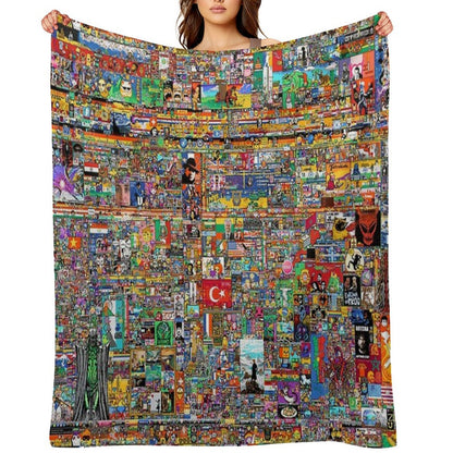 Rplace 2023 Quick-dry Throw Blanket