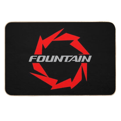 Fountain Powerboats Boat  Slip-Resistant Bath Mat