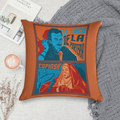 Aquí No Hay Quien Viva Soft Decorative Cover Throw Pillow