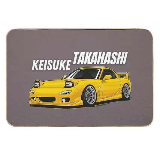 KEISUKE TAKAHASHI [ FD RX7 ]  Stain-Proof Bath Mat