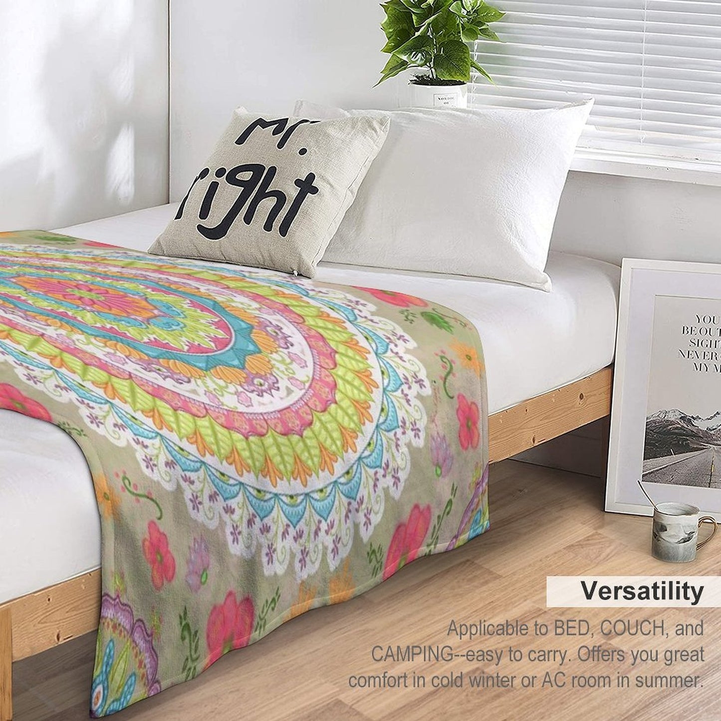 Spring Awakens ★ Compact Throw Blanket