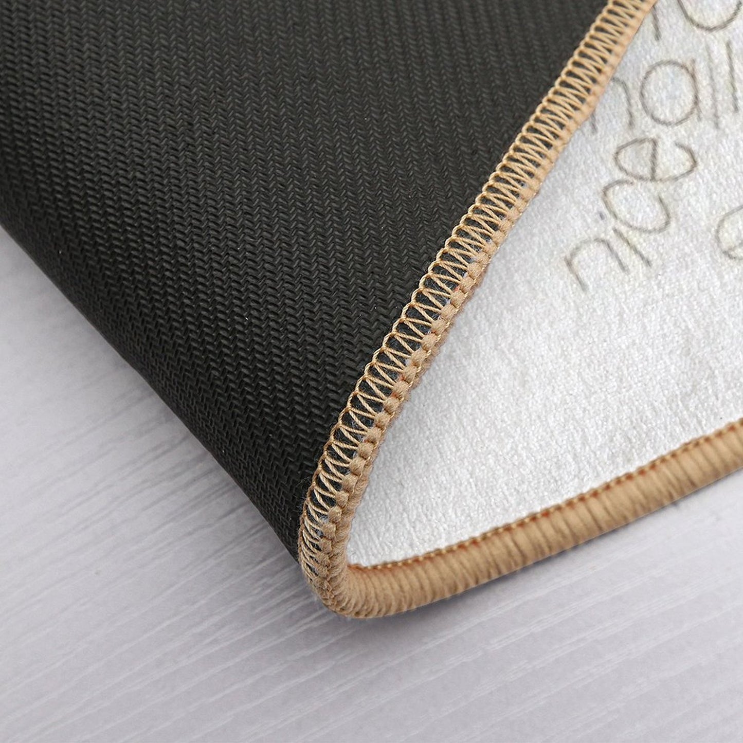 Brown Hedgehog Spirit Animal  Non-Slip Bath Mat