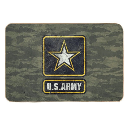Ultra-Vintage US Army Emblem  Long-Lasting Bath Mat